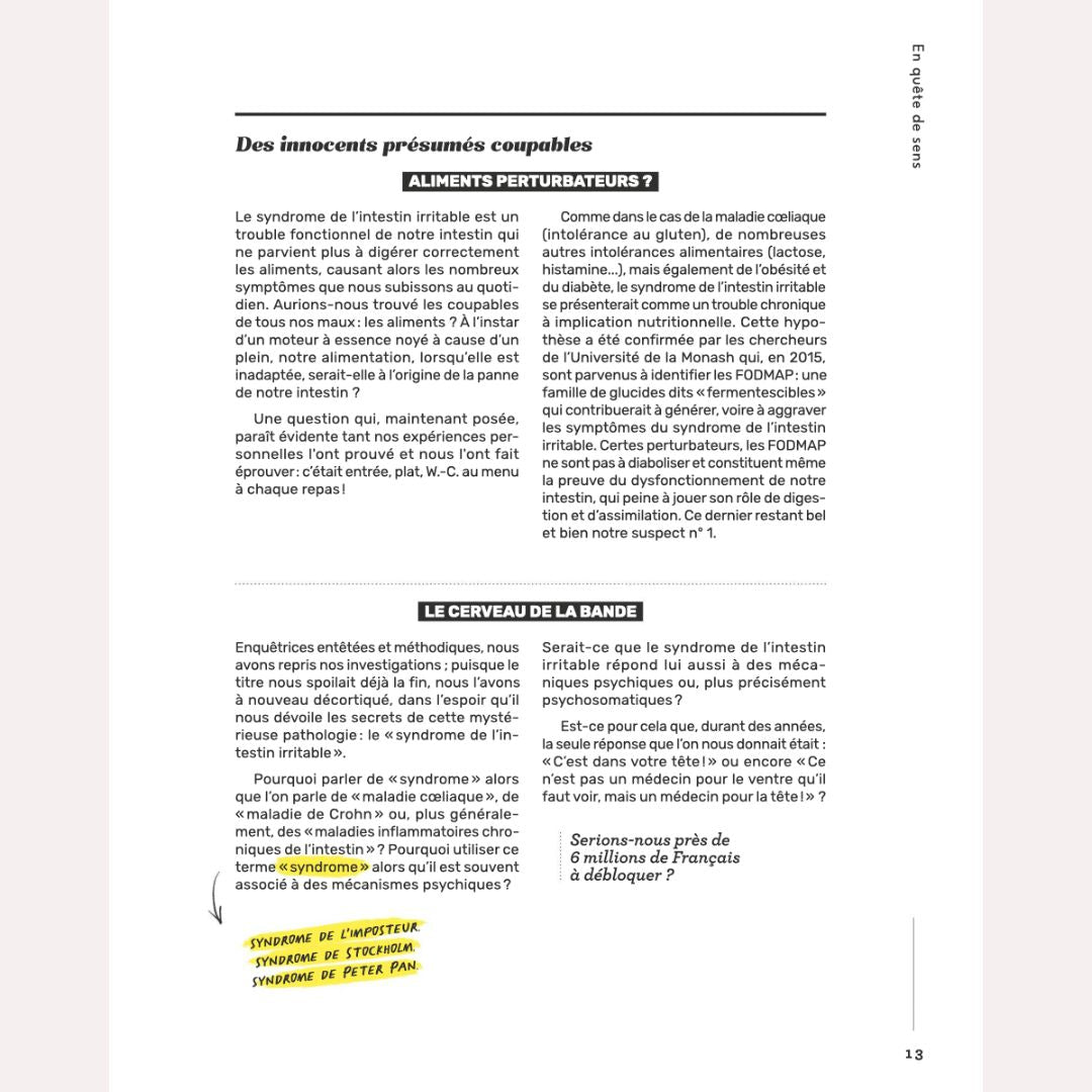 Vivre en paix avec ses intestins – Témoignage & guide autour du syndrome de l’intestin irritable (SII) - Ginette et Josiane