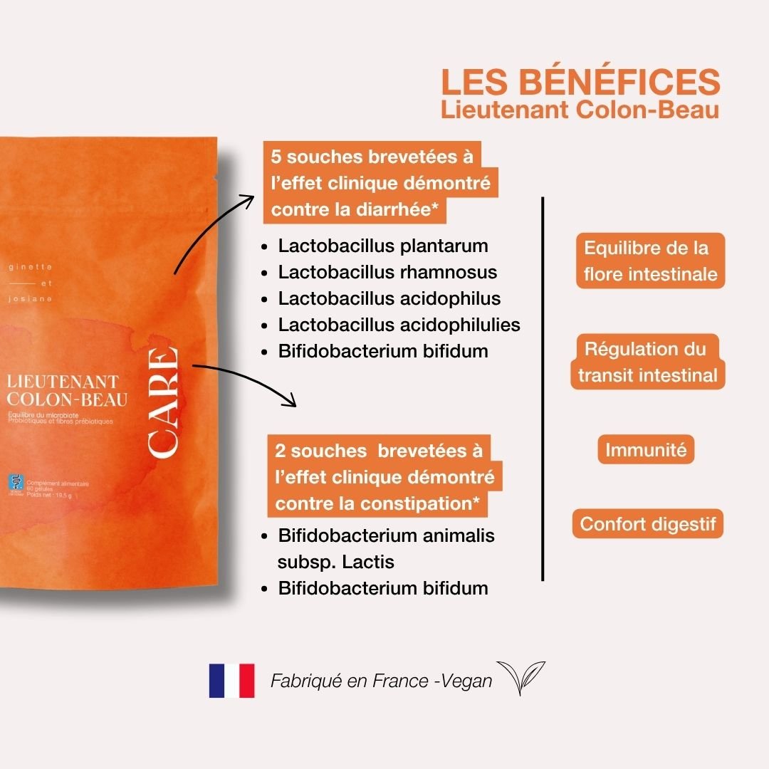 Pack Immunité – Probiotiques + Vitamine D3 + Oméga - 3 - Ginette et Josiane