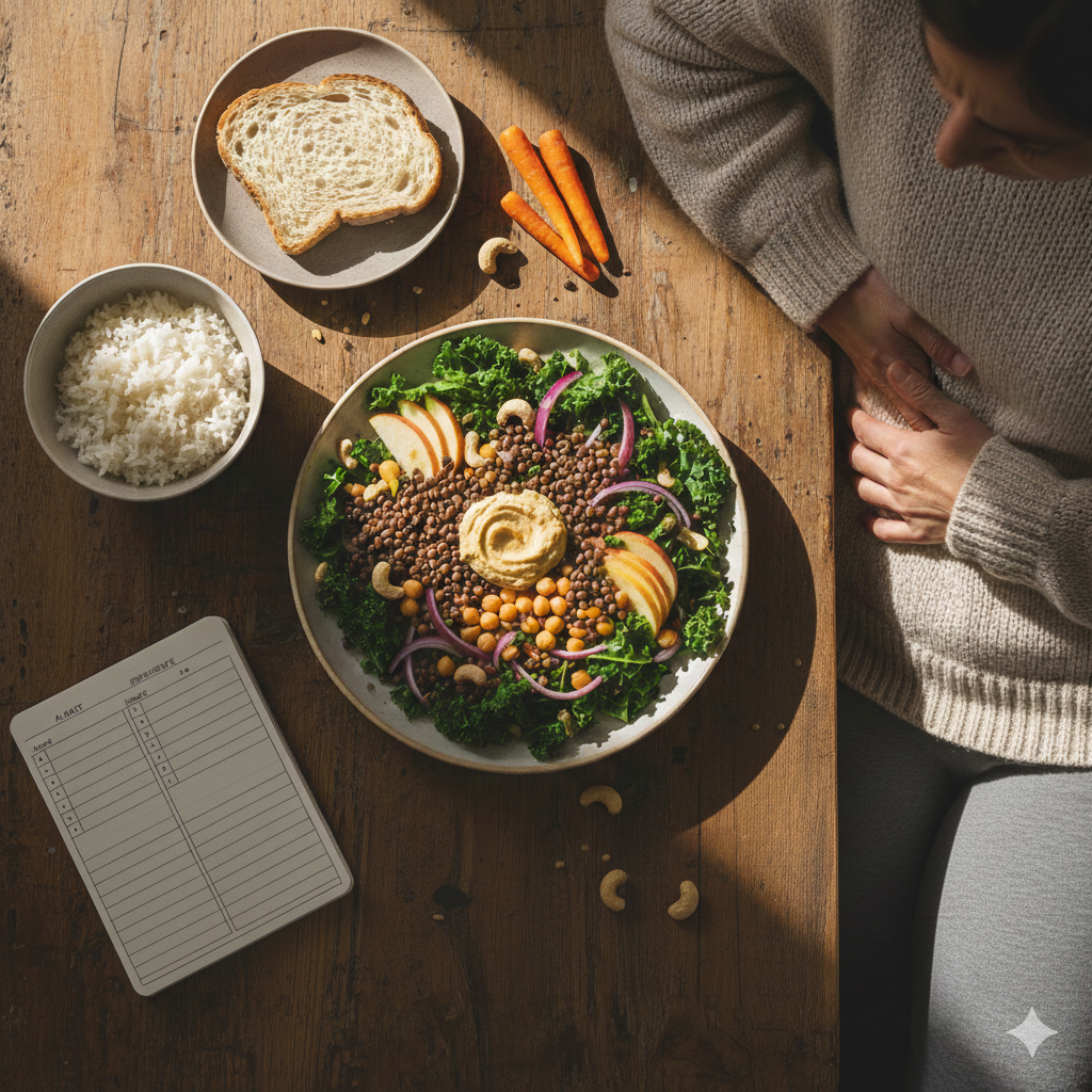 Pourquoi les aliments "sains" te font parfois gonfler (et pourquoi ce n'est pas ta faute)