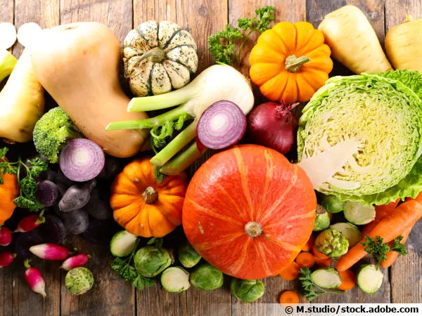 Fruits et légumes Low FODMAP de novembre : liste et conseils