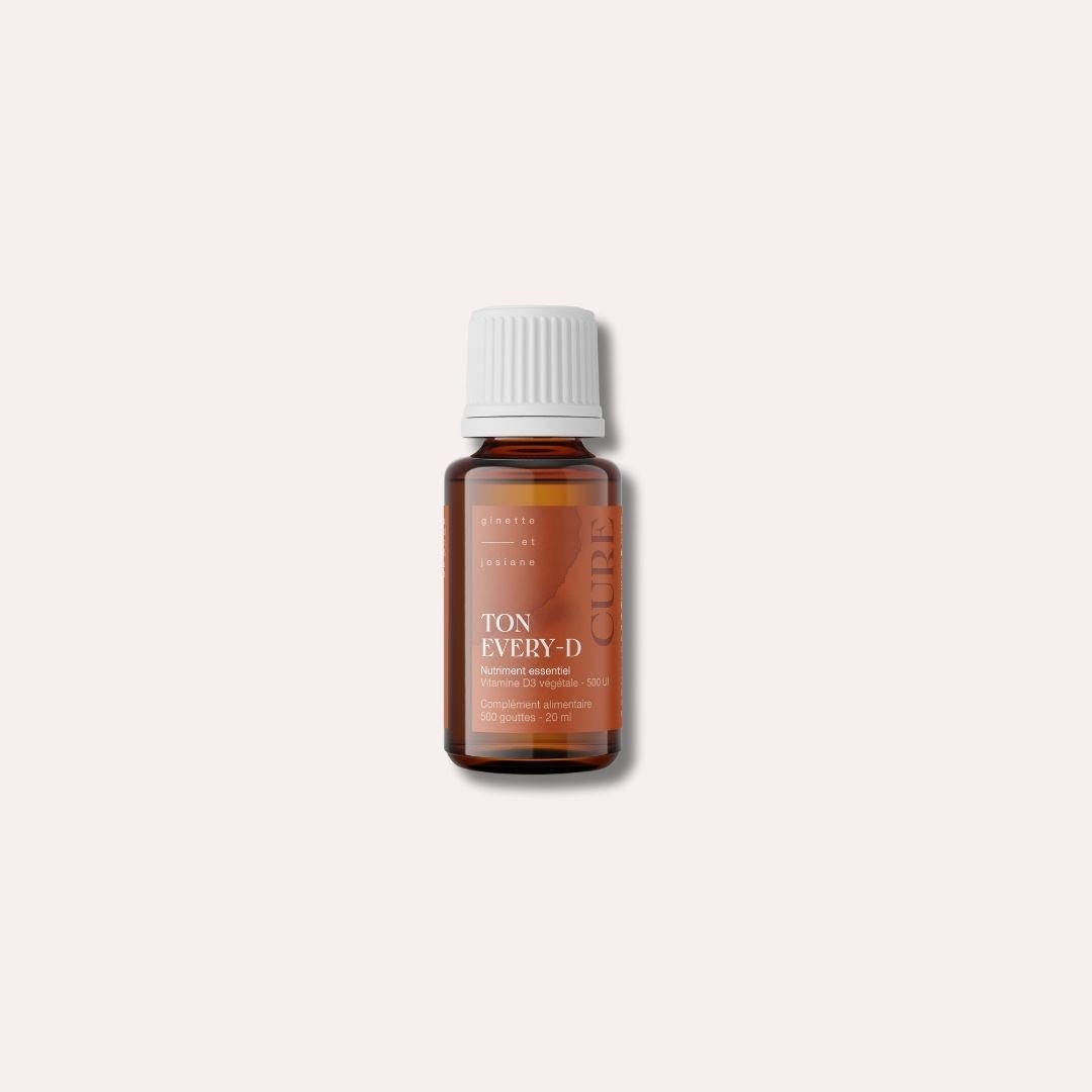 Flacon de Vitamine D3 Oméga 3 de Ma boutique pour renforcer le système immunitaire