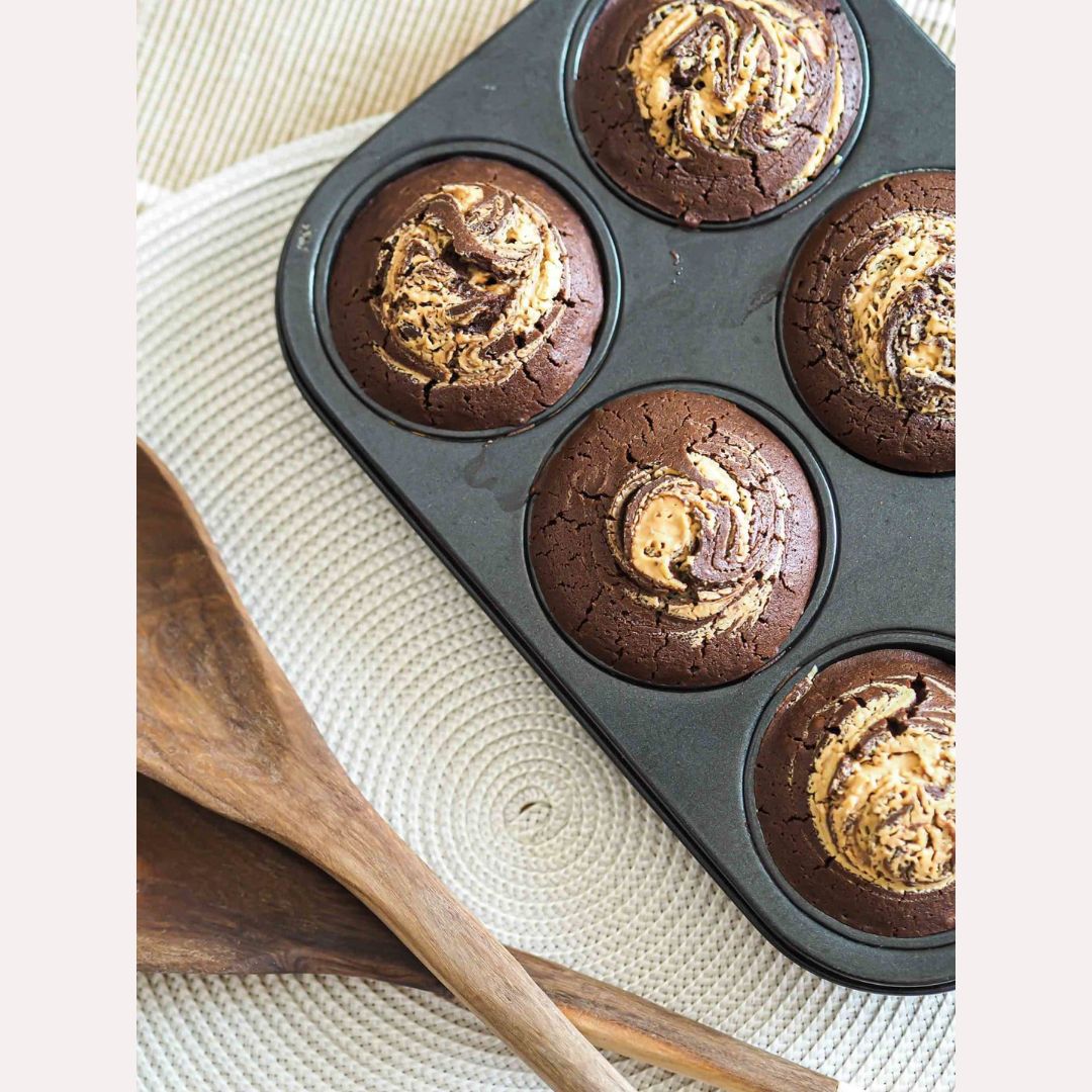 Muffins au chocolat du livre Le festin de l&