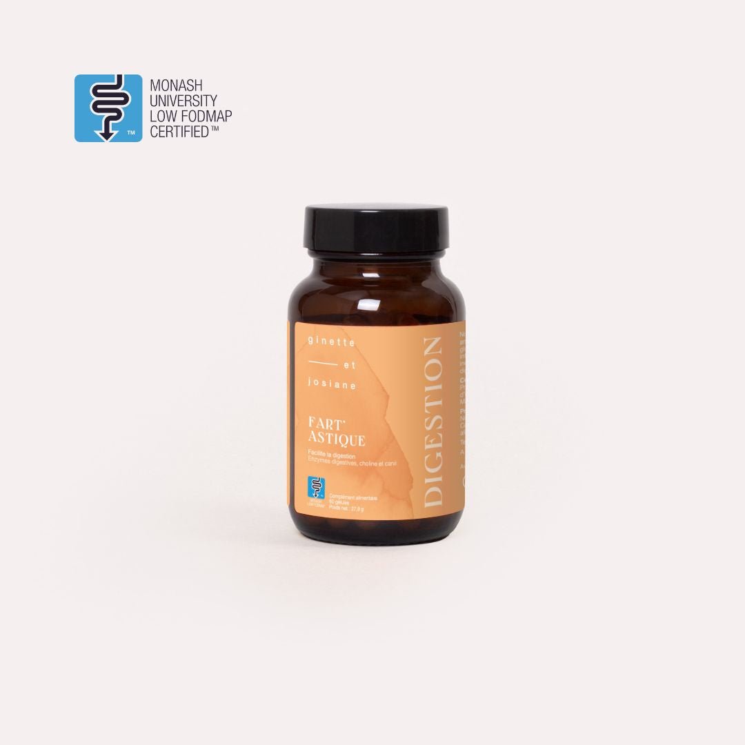 Enzymes digestives – Accompagnement des repas riches en FODMAP – Fart’Astique - Ginette et Josiane