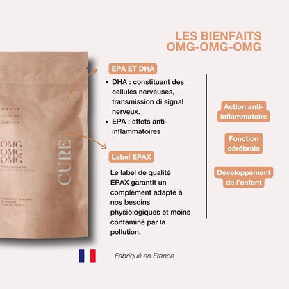 Pack Immunité – Probiotiques + Vitamine D3 + Oméga - 3 - Ginette et Josiane