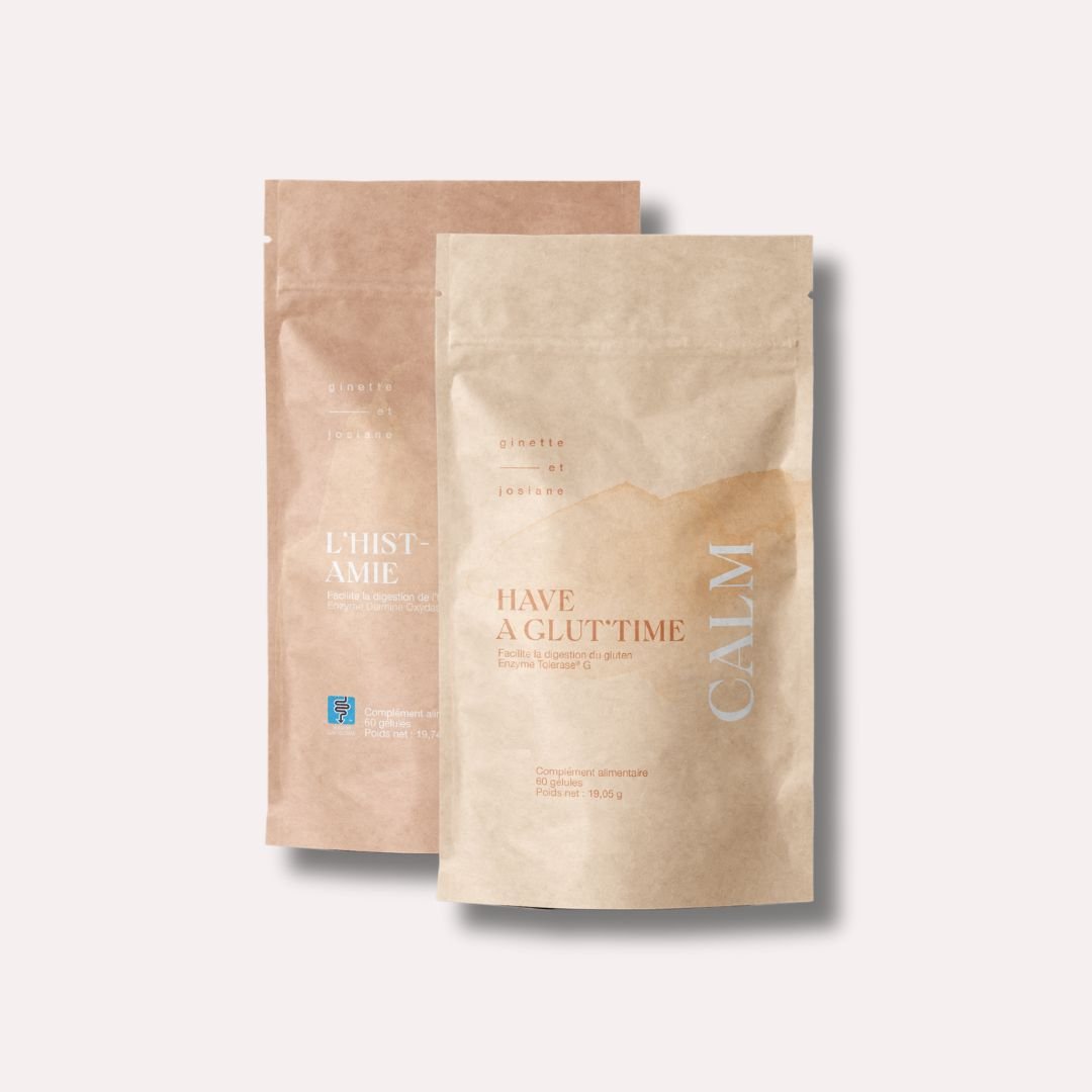 Pack Duo – Enzymes digestives – Have a Glut’Time + L’Hist - Amie - Ginette et Josiane